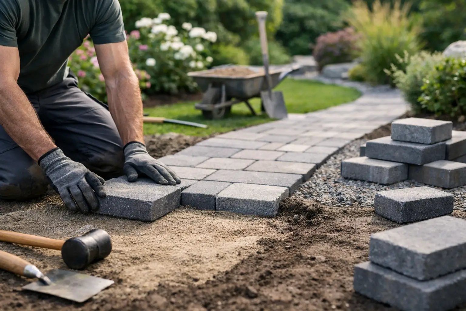 Pad aanleggen in tuin: zo pakt u het goed aan