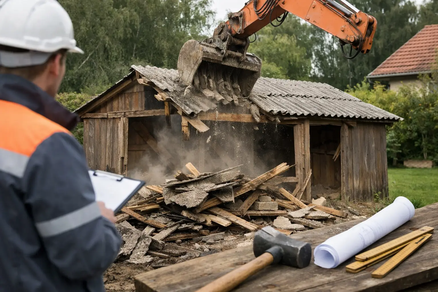 Schuur slopen kosten: waar let u op?