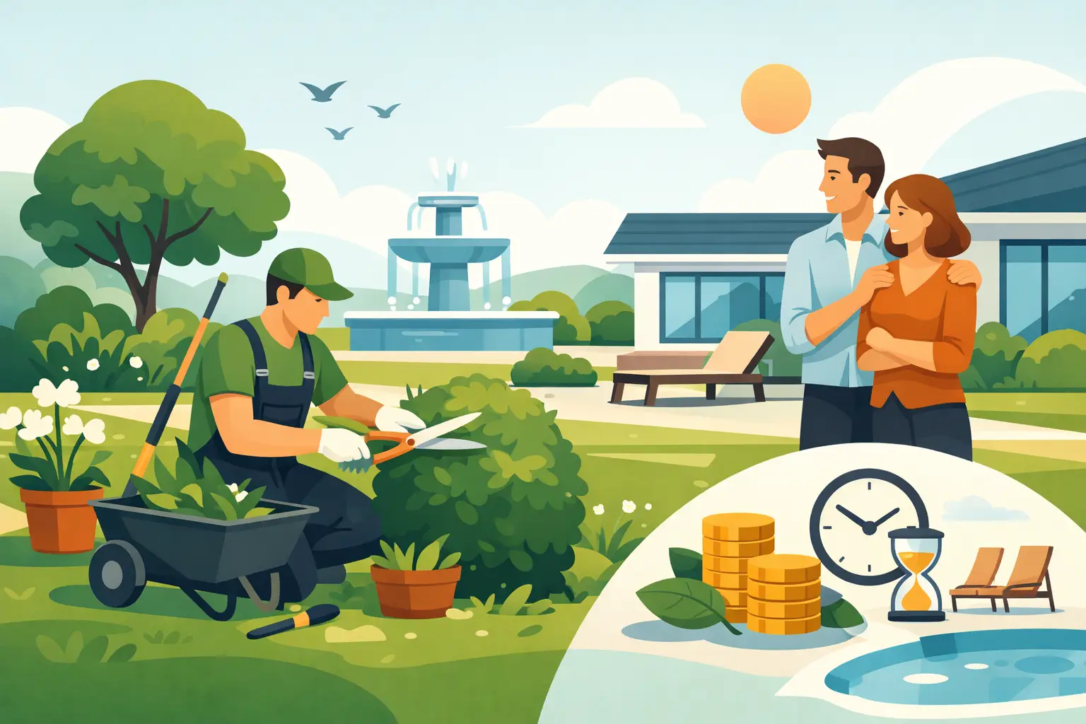 Tuinonderhoud uitbesteden? Dit levert het op