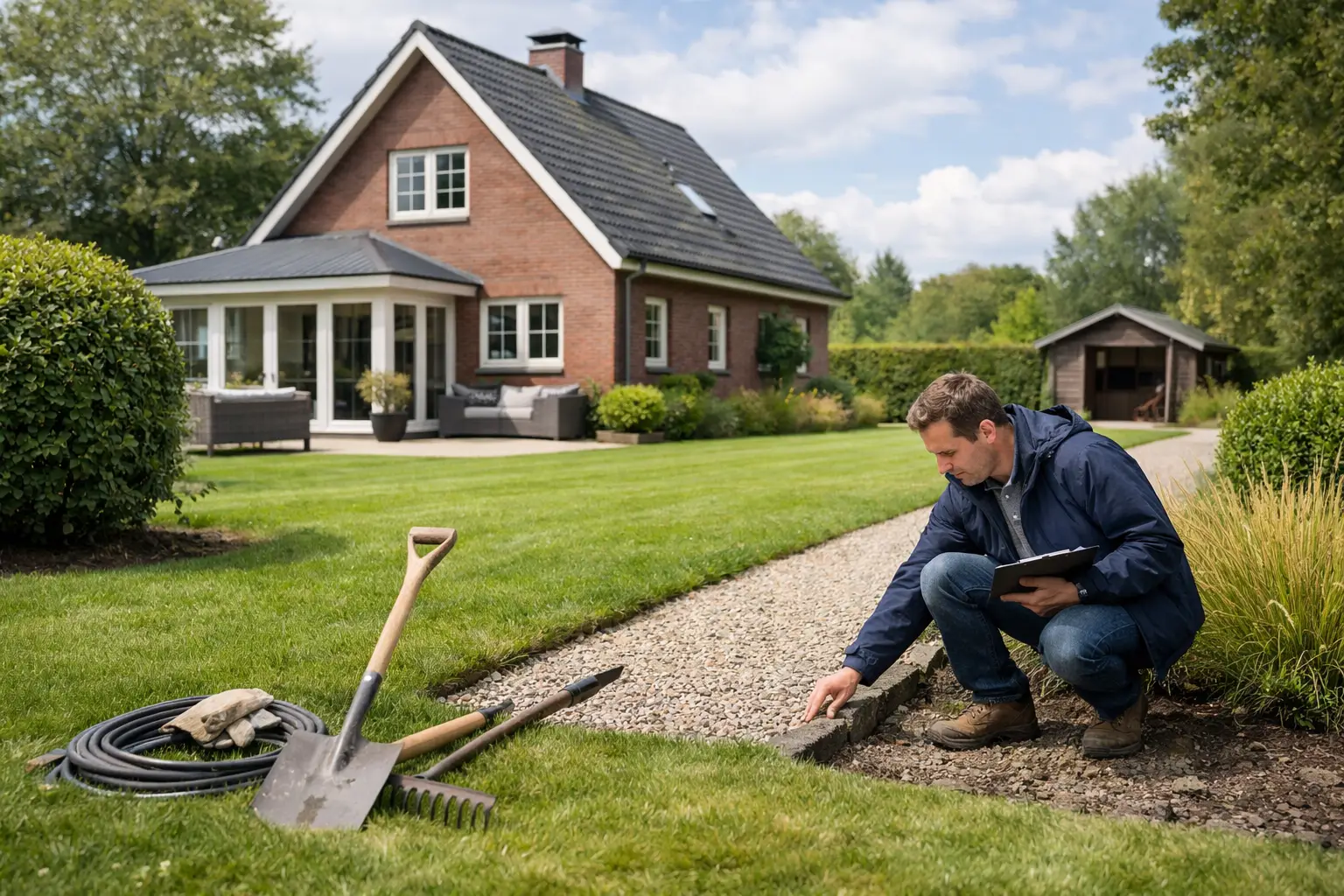 Erfonderhoud bij vrijstaande woning goed geregeld